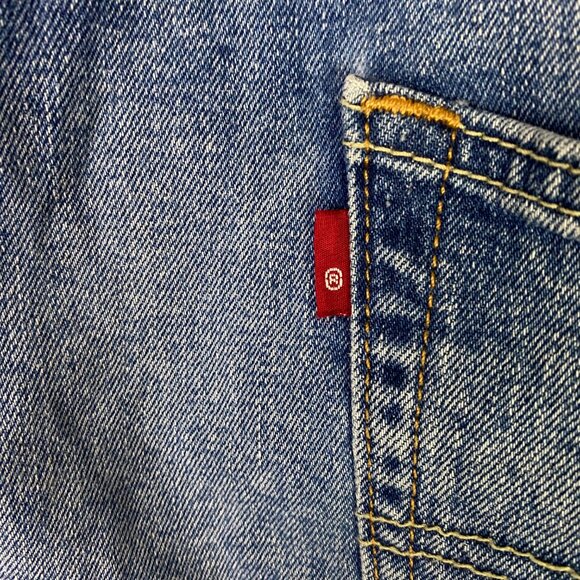 Levi's 550 Relaxed Fit Jeans Men's 34 x 32 Fits 33 x 31.5 Blue Stretch - Picture 5 of 13